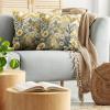 Ambesonne Eucalyptus Leaves Decorative Throw Pillow Case Pack of 2, Gloomy Love of Nature on Neutral Watercolor Art Background, Couch Bedroom Living Room Cushion Cover, 20″, Mustard and Reseda Green(Mustard and Laurel Green)