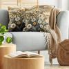 Ambesonne Eucalyptus Leaves Decorative Throw Pillow Case Pack of 2, Gloomy Love of Nature on Neutral Watercolor Art Background, Couch Bedroom Living Room Cushion Cover, 20″, Mustard and Reseda Green(Amber Laurel Green)