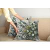 Ambesonne Eucalyptus Leaves Decorative Throw Pillow Case Pack of 2, Gloomy Love of Nature on Neutral Watercolor Art Background, Couch Bedroom Living Room Cushion Cover, 20″, Mustard and Reseda Green(Mustard and Reseda Green)