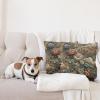 Ambesonne Eucalyptus Leaves Decorative Throw Pillow Case Pack of 2, Gloomy Love of Nature on Neutral Watercolor Art Background, Couch Bedroom Living Room Cushion Cover, 20″, Mustard and Reseda Green(Sepia Multicolor)