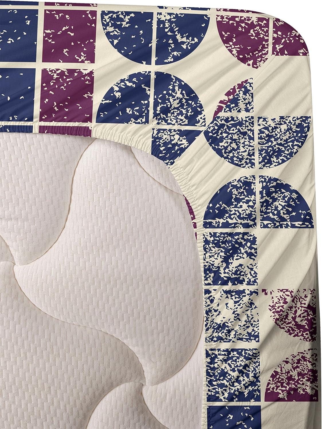 imageAmbesonne Butterflies Sheet Set Watercolor Design Branches Spring Life on Neutral Colored Backdrop Fitted and Flat Sheet with Pillowcases Bedding Accent 4 Piece Set Queen Pale Grey Sepia BlushChampagne Plum Indigo