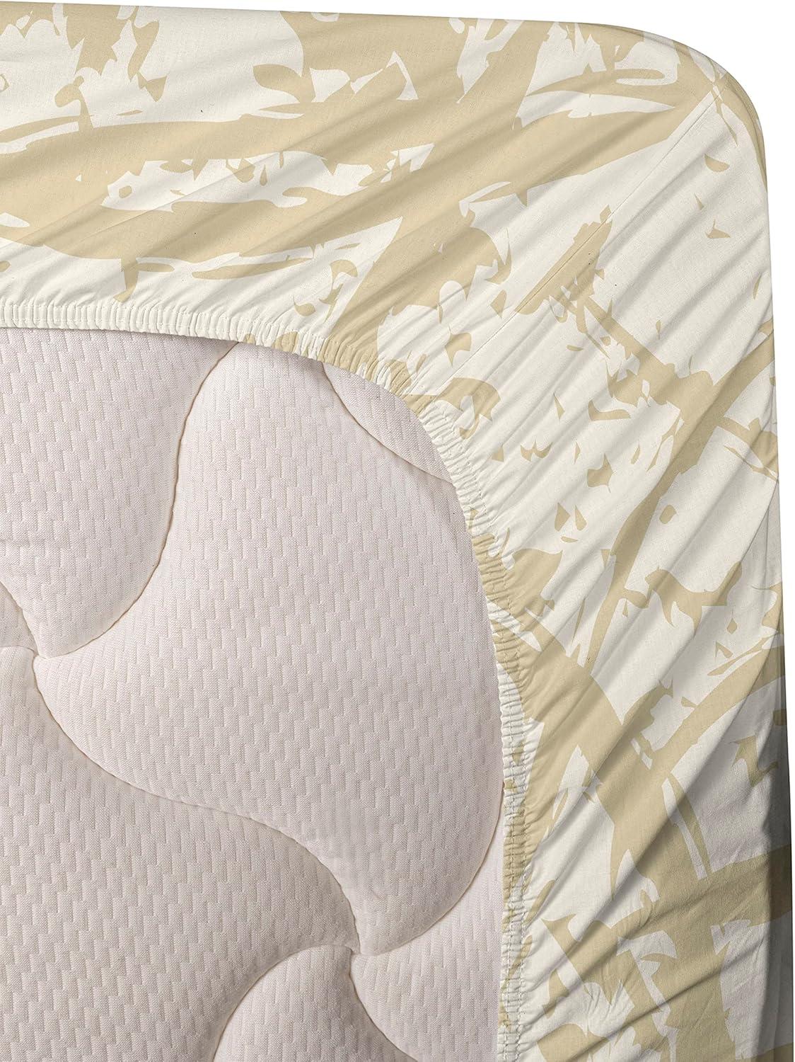 imageAmbesonne Butterflies Sheet Set Watercolor Design Branches Spring Life on Neutral Colored Backdrop Fitted and Flat Sheet with Pillowcases Bedding Accent 4 Piece Set Queen Pale Grey Sepia BlushAvocado Green Eggshell