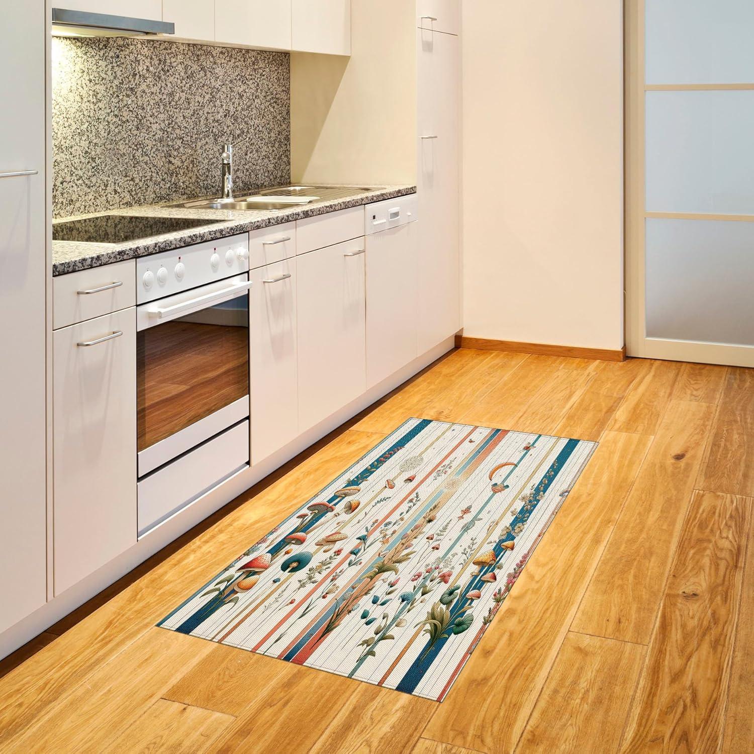 imageAmbesonne Classic Area Rug Hedonistic Pampered Room in Muted Tones Neutral Colors Rich Ornament Flat Woven Accent Rug for Living Room Bedroom Dining Room 4 X 5 7quot Coconut and Off WhitePetrol Blue Salmon White