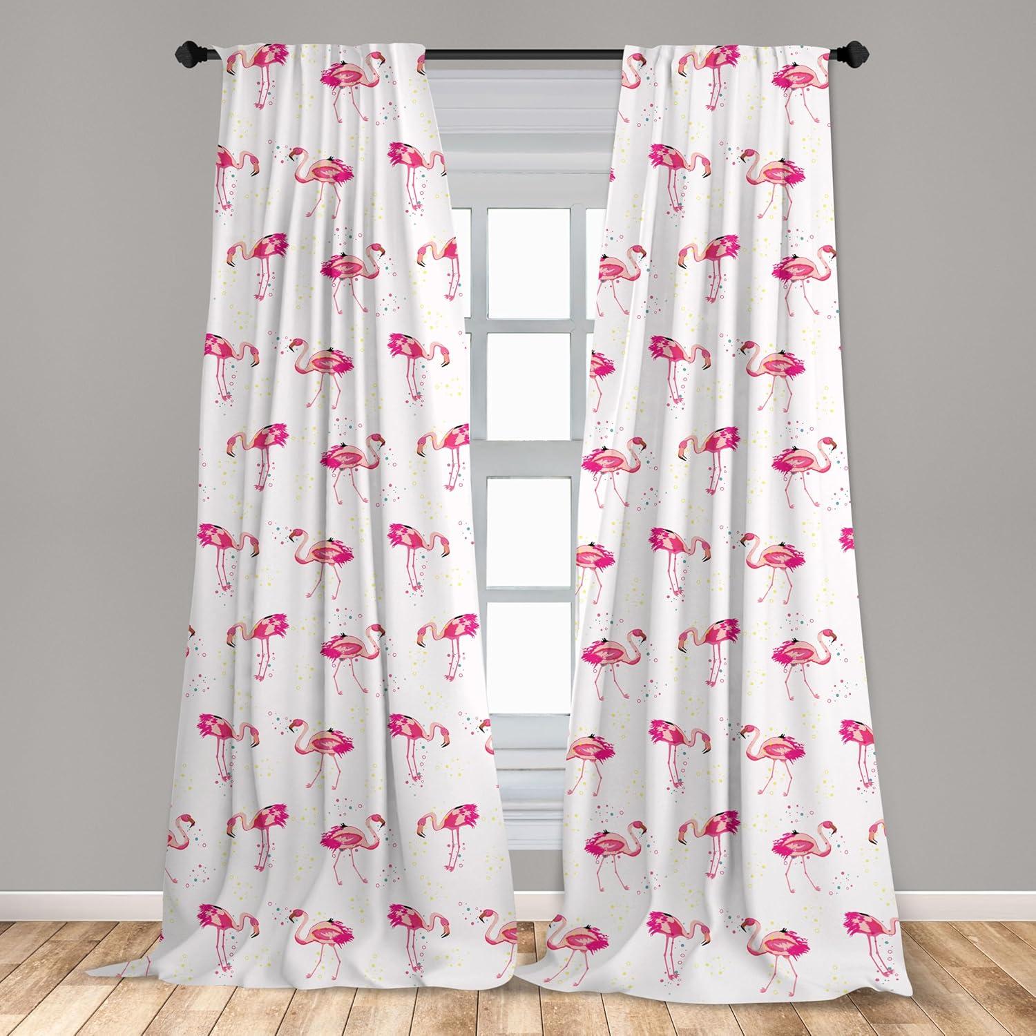 imageAmbesonne Eucalyptus Curtains Modern Themed Branches on Marble Print Abstarct and Neutral Swirls Window Treatments 2 Panel Set for Living Room Bedroom Pair of 28quot x 63quot Grey Teal and Sage GreenPink Blush