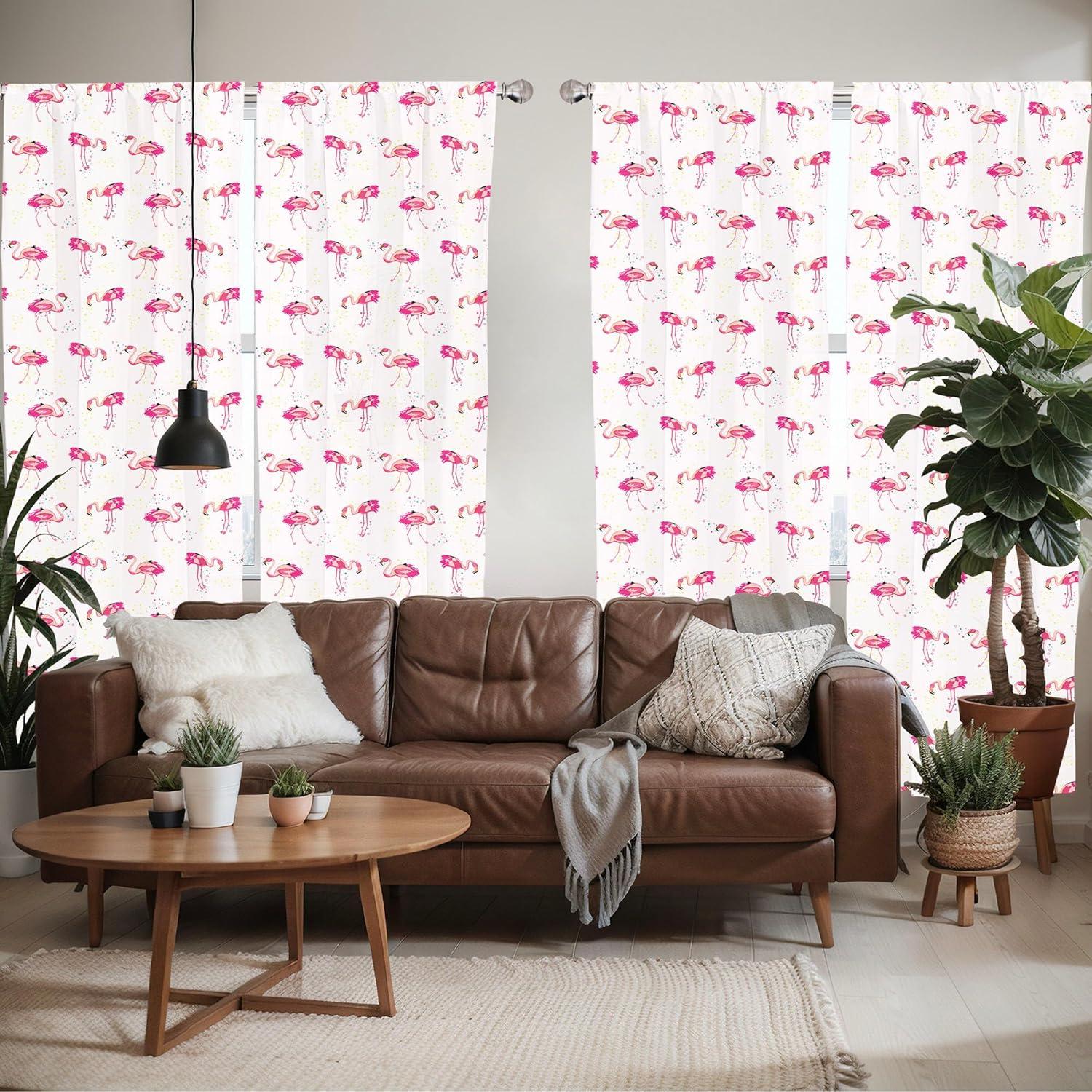 imageAmbesonne Eucalyptus Curtains Modern Themed Branches on Marble Print Abstarct and Neutral Swirls Window Treatments 2 Panel Set for Living Room Bedroom Pair of 28quot x 63quot Grey Teal and Sage GreenPink Blush