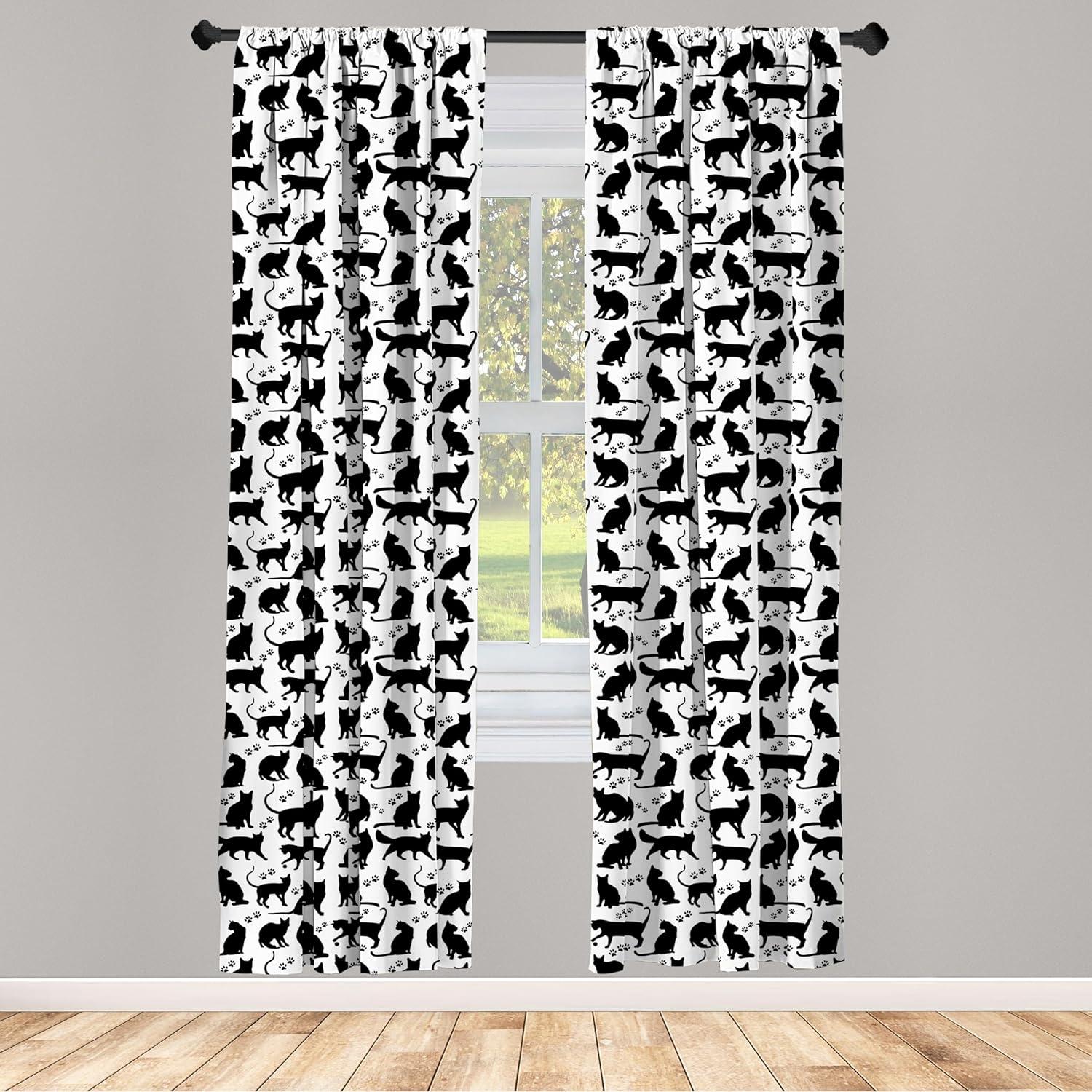 imageAmbesonne Eucalyptus Curtains Modern Themed Branches on Marble Print Abstarct and Neutral Swirls Window Treatments 2 Panel Set for Living Room Bedroom Pair of 28quot x 63quot Grey Teal and Sage GreenCream Charcoal