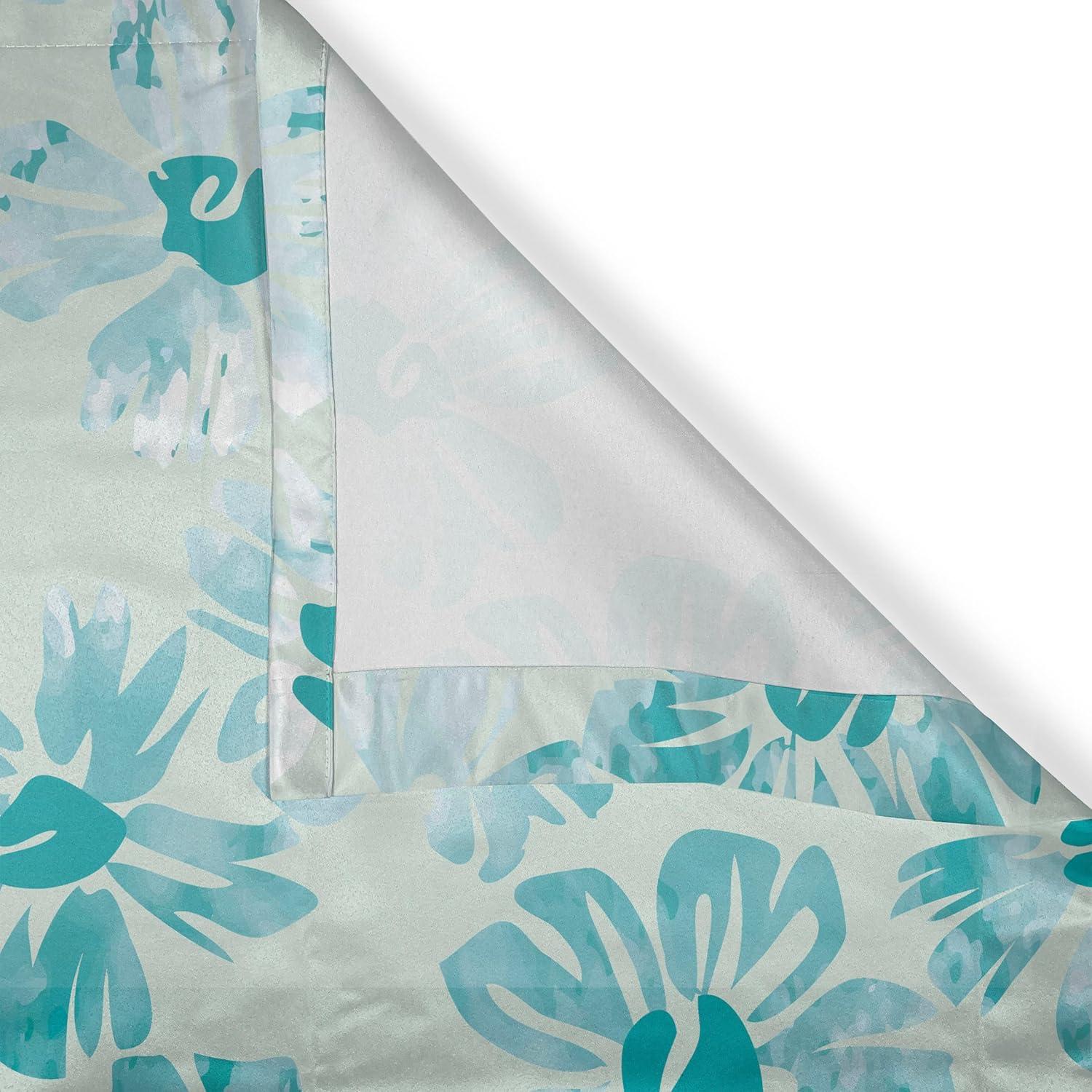 imageAmbesonne Jungle Boho Grommet Curtain Dreamy Silhouettes of Flowers Vintage Drawn with Lines Neutral Art Decorative 2Panel Window Drapes for Bedroom Living Room 50quot x 63quot Almond Green Sea GreenDark Seafoam Almond Green