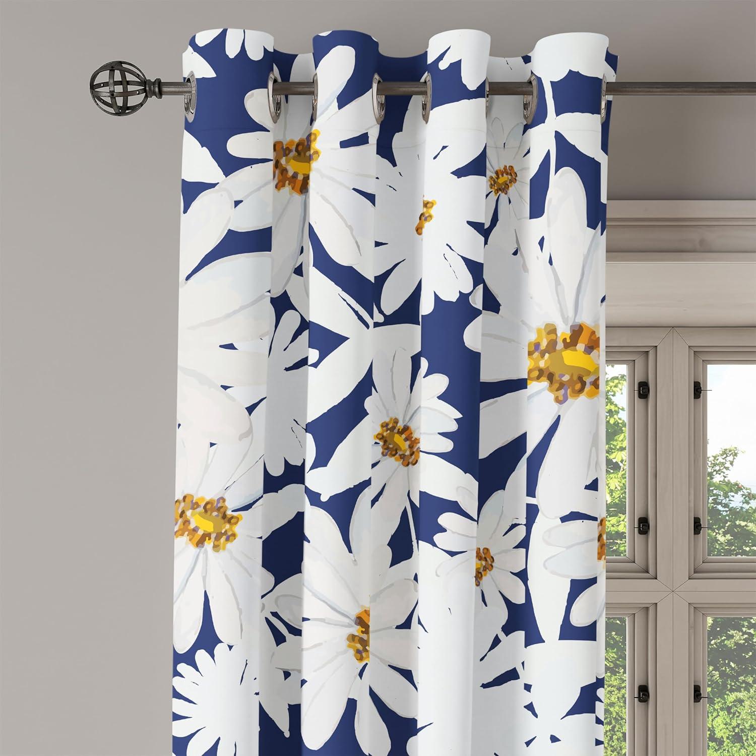 imageAmbesonne Moth Boho Grommet Curtain Neutral Chocolate Tones Wingy Animals with Cosmic Stars Moons and Stripes Print Decorative 2Panel Window Drapes for Bedroom Living Room 50quot x 72quot Sepia BeigeDark Night Blue and Marigold