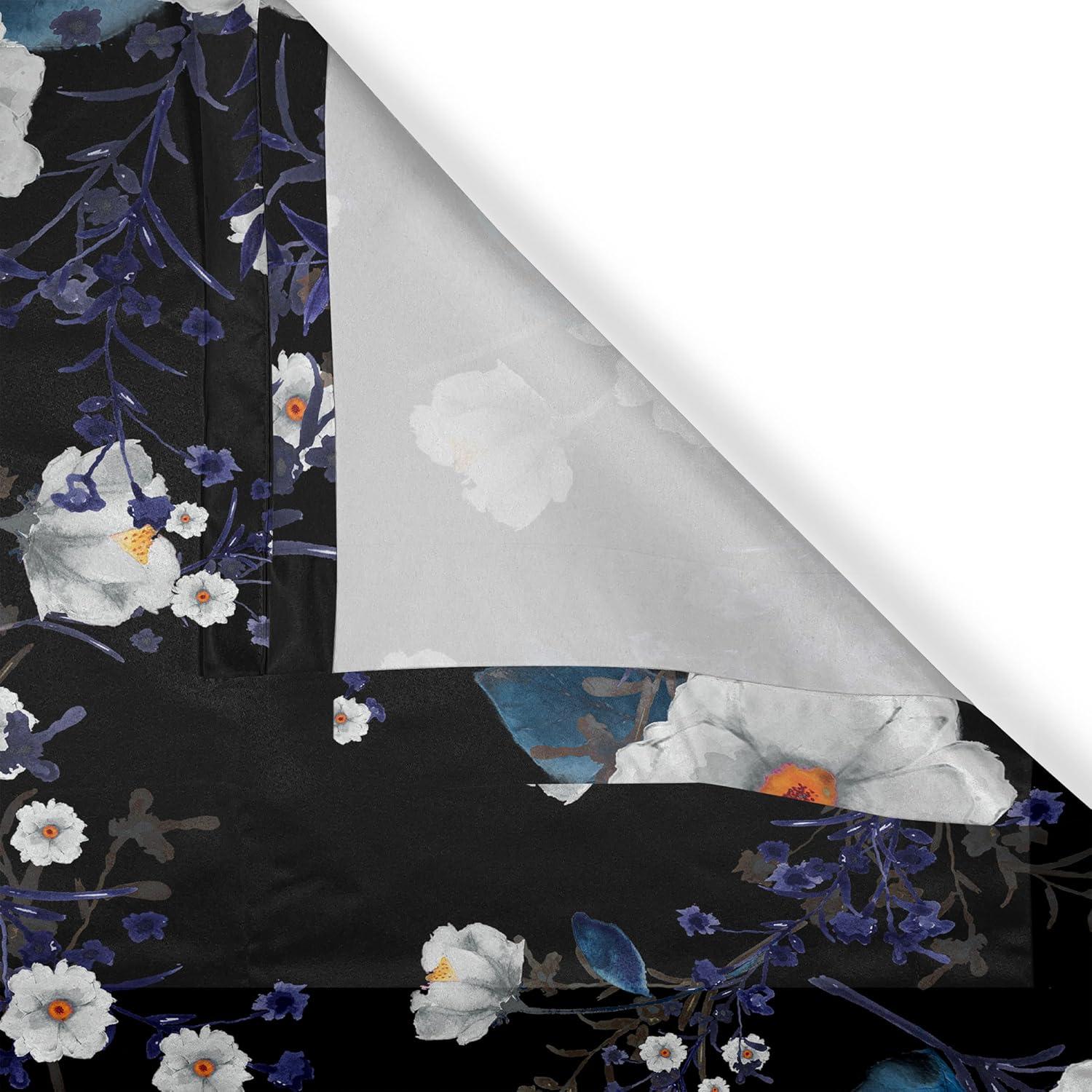 imageAmbesonne Moth Boho Grommet Curtain Neutral Chocolate Tones Wingy Animals with Cosmic Stars Moons and Stripes Print Decorative 2Panel Window Drapes for Bedroom Living Room 50quot x 72quot Sepia BeigeDark Orange Night Blue