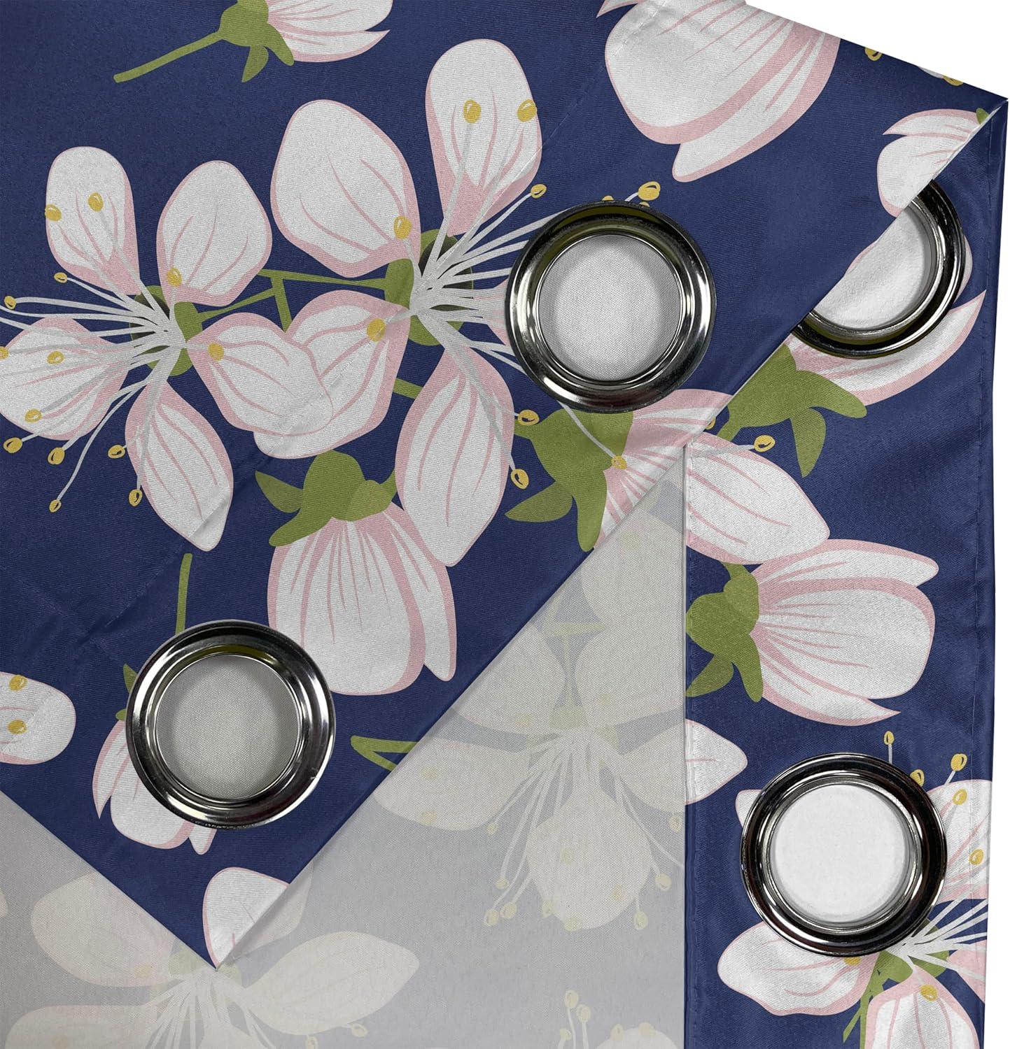 imageAmbesonne Moth Boho Grommet Curtain Neutral Chocolate Tones Wingy Animals with Cosmic Stars Moons and Stripes Print Decorative 2Panel Window Drapes for Bedroom Living Room 50quot x 72quot Sepia BeigeDark Violet and Soft Pink