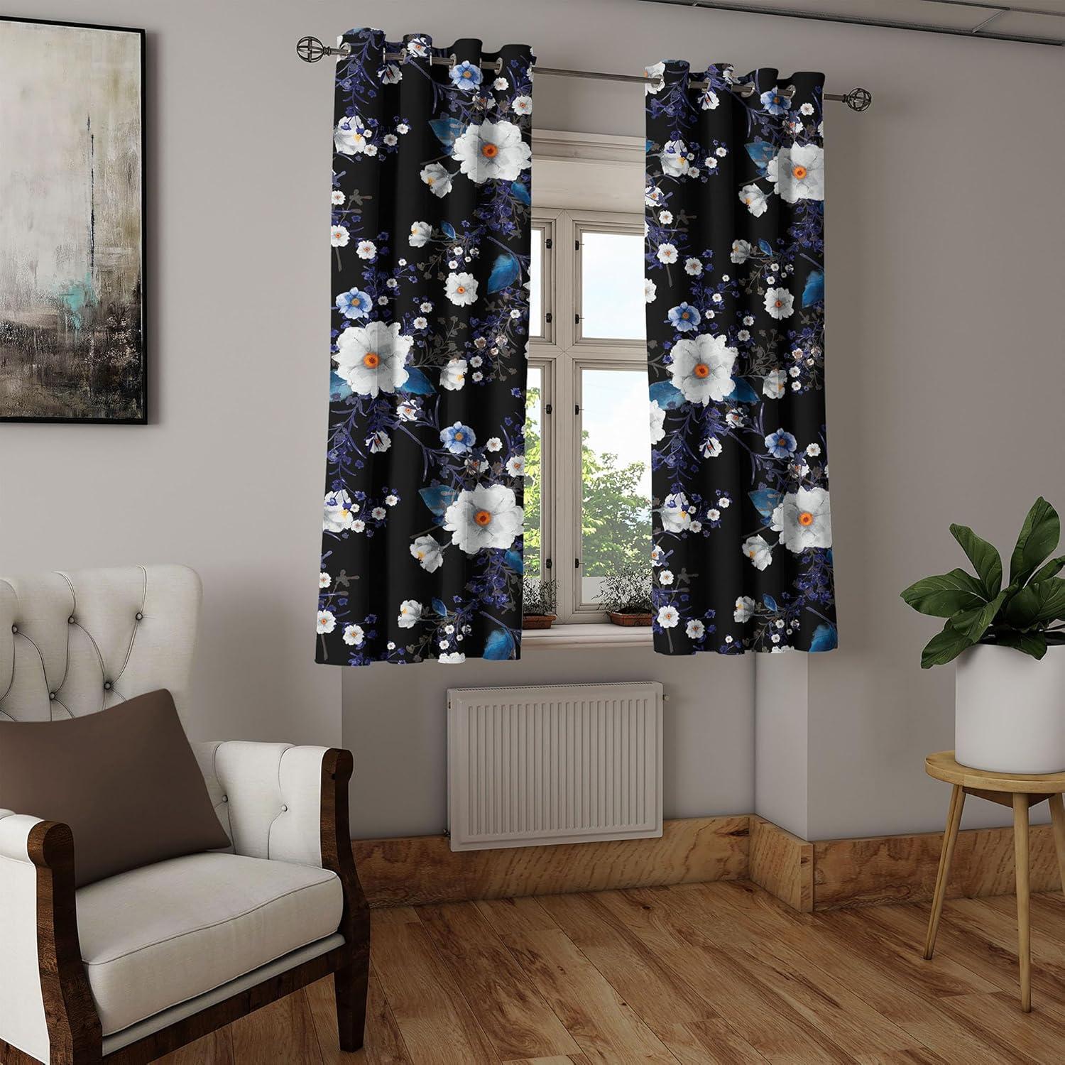imageAmbesonne Moth Boho Grommet Curtain Neutral Chocolate Tones Wingy Animals with Cosmic Stars Moons and Stripes Print Decorative 2Panel Window Drapes for Bedroom Living Room 50quot x 72quot Sepia BeigeDark Orange Night Blue