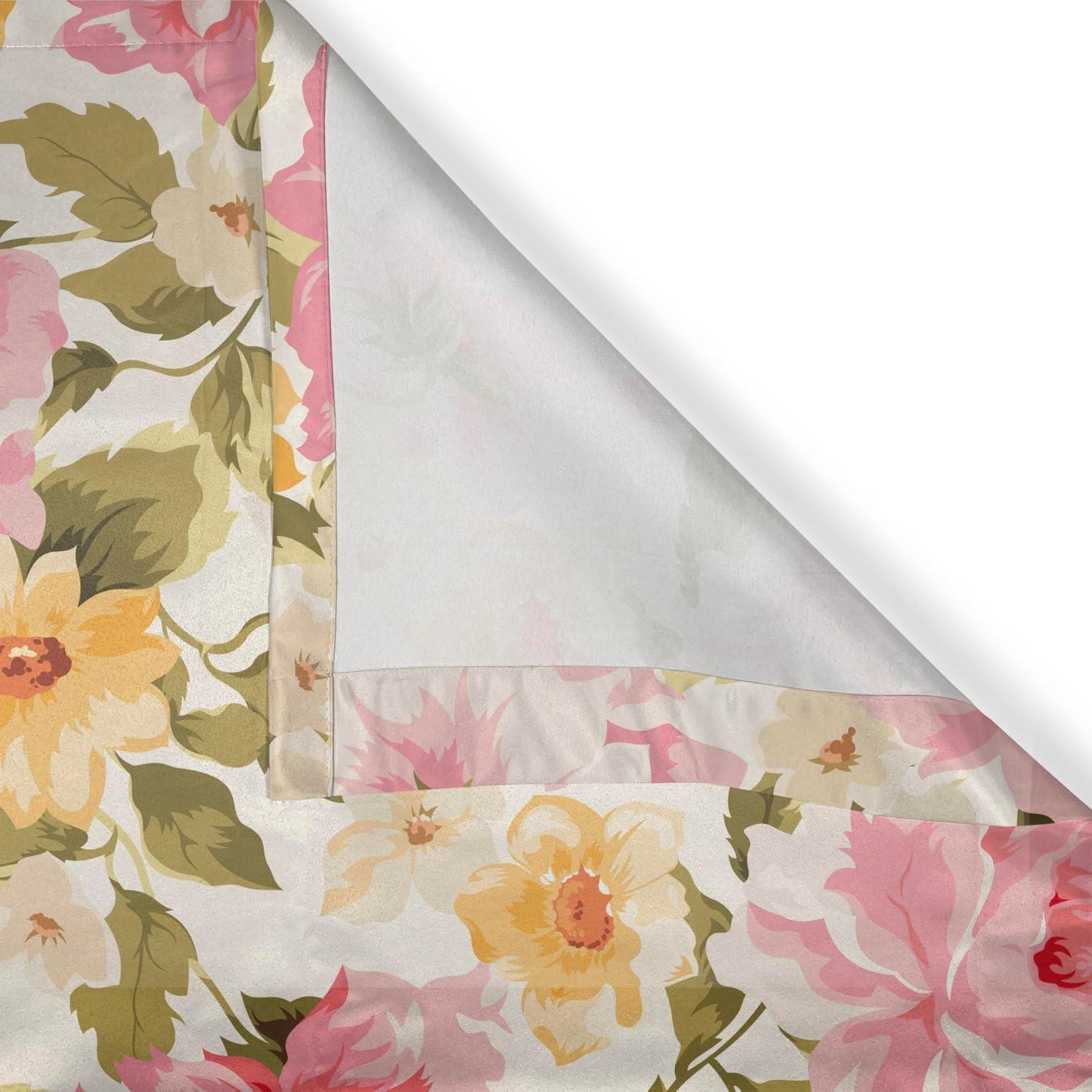 imageAmbesonne Moth Boho Grommet Curtain Neutral Chocolate Tones Wingy Animals with Cosmic Stars Moons and Stripes Print Decorative 2Panel Window Drapes for Bedroom Living Room 50quot x 72quot Sepia BeigePastel Pink and Slate Brown