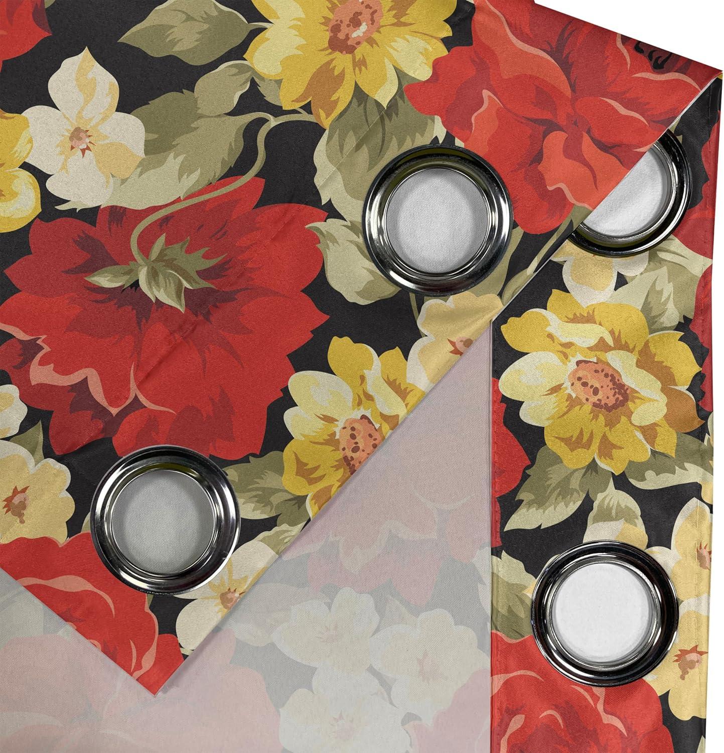 imageAmbesonne Moth Boho Grommet Curtain Neutral Chocolate Tones Wingy Animals with Cosmic Stars Moons and Stripes Print Decorative 2Panel Window Drapes for Bedroom Living Room 50quot x 72quot Sepia BeigeDark Orange and Slate Brown