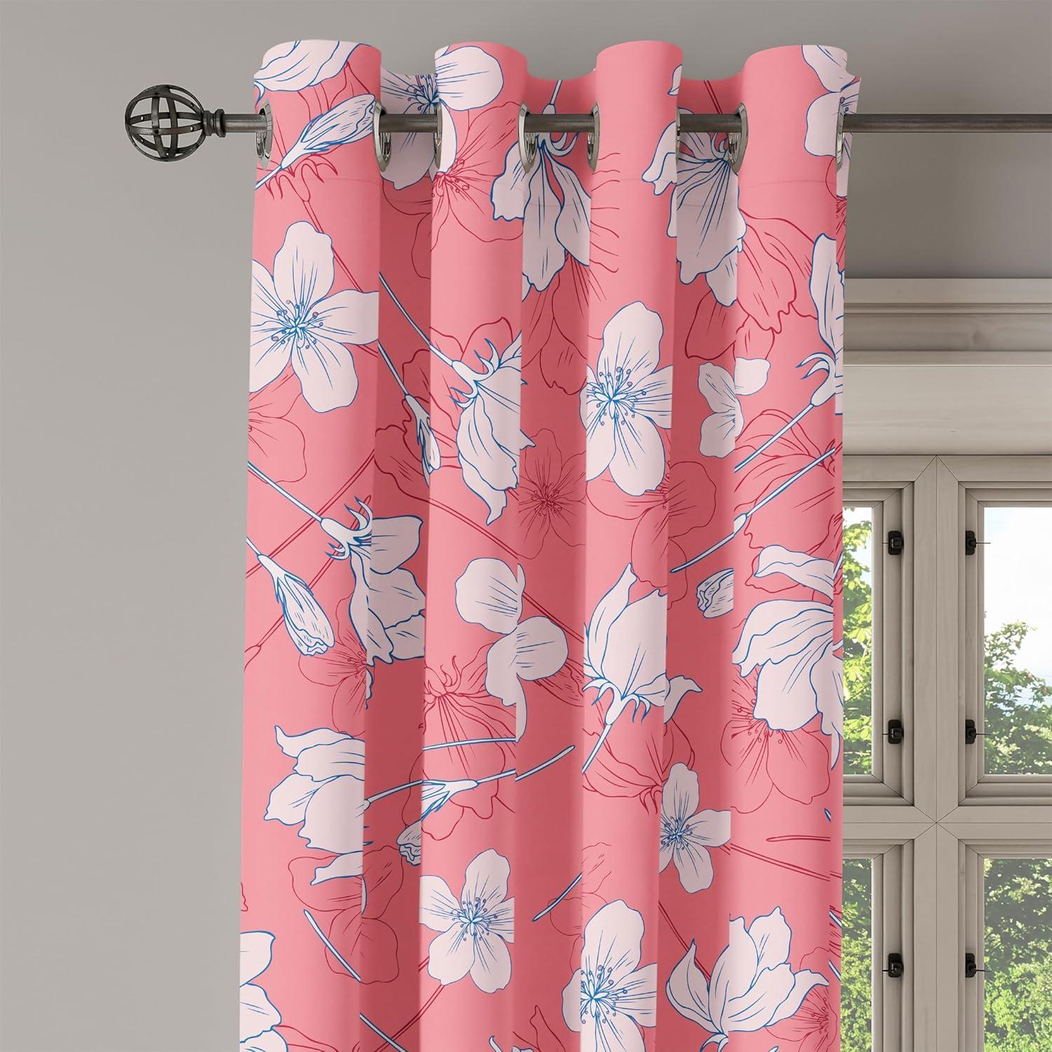 imageAmbesonne Moth Boho Grommet Curtain Neutral Chocolate Tones Wingy Animals with Cosmic Stars Moons and Stripes Print Decorative 2Panel Window Drapes for Bedroom Living Room 50quot x 72quot Sepia BeigePastel Pink and Blue Grey