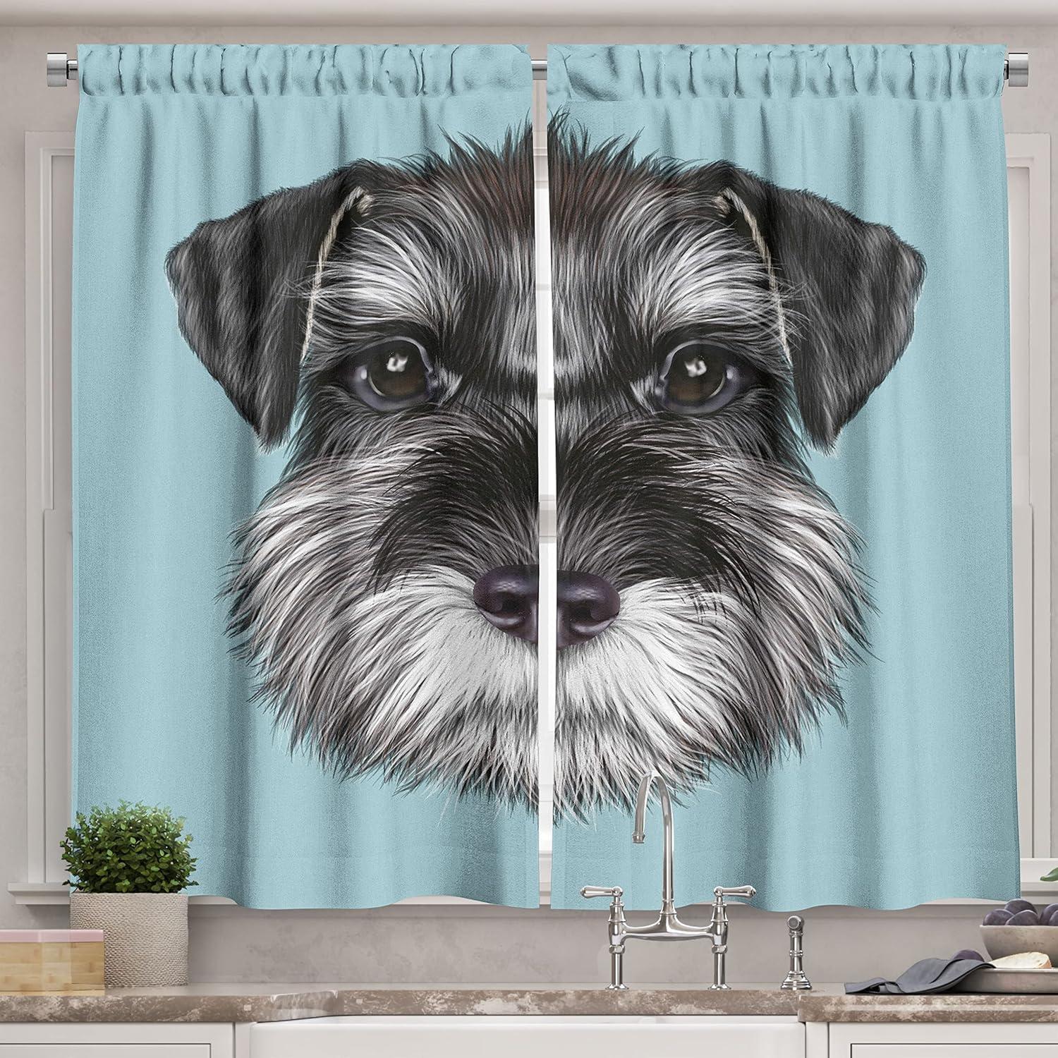 imageAmbesonne Retro Kitchen Curtains Classical Plaid Pattern Scottish Striped Tartan Traditional Graphic Illustration Window Drapes 2 Panel Set for Kitchen Cafe Decor 55quot X 39quot Vermilion BlackBlue White