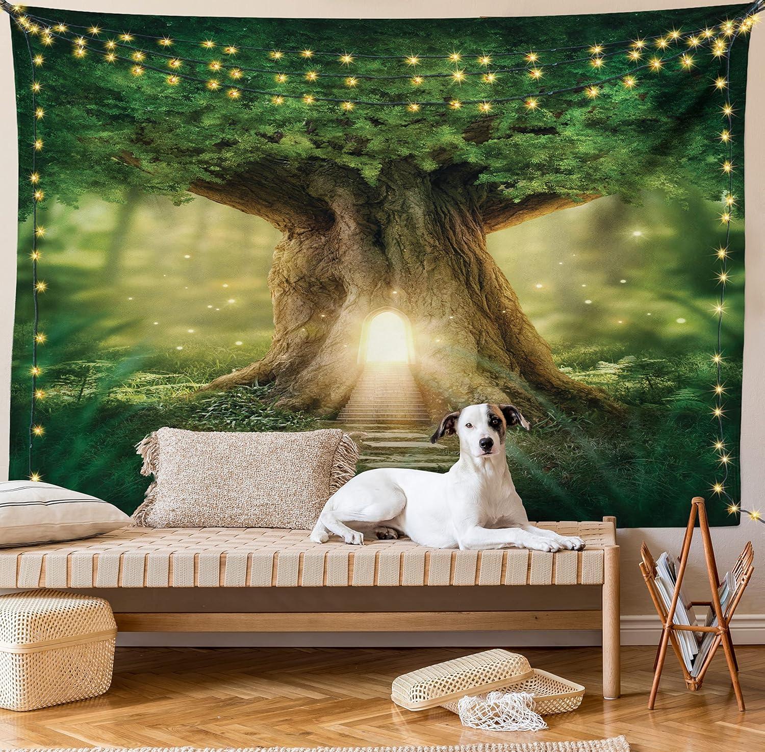 imageAmbesonne Rustic Tapestry Close Line of Poppy Petals Field Meadow Summer Holiday Sun Plant Floral Theme Wide Wall Hanging for Bedroom Living Room Dorm 60quot X 40quot Orange BrownGreen Pale Yellow