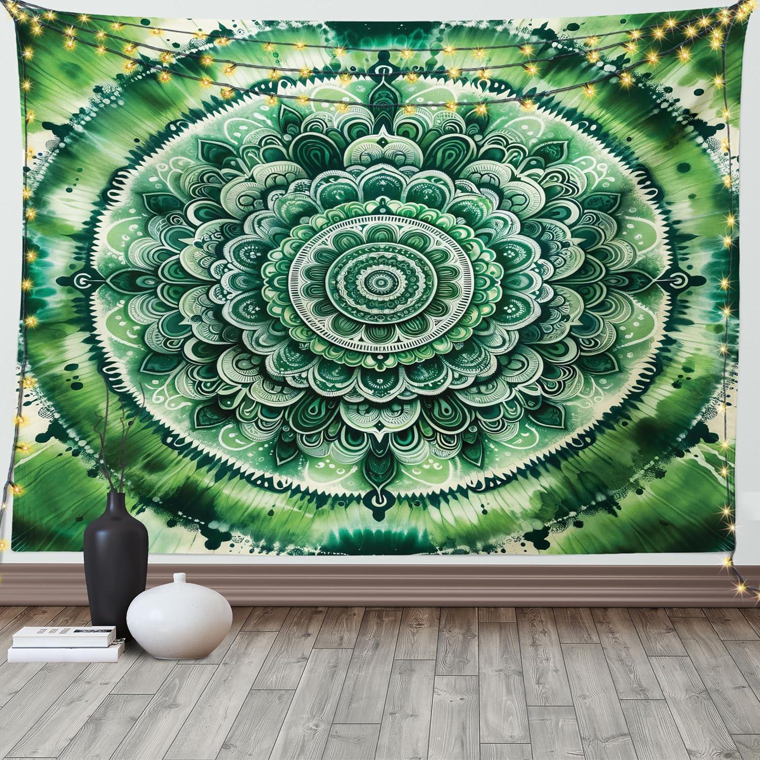 imageAmbesonne Rustic Tapestry Close Line of Poppy Petals Field Meadow Summer Holiday Sun Plant Floral Theme Wide Wall Hanging for Bedroom Living Room Dorm 60quot X 40quot Orange BrownEmerald and Green
