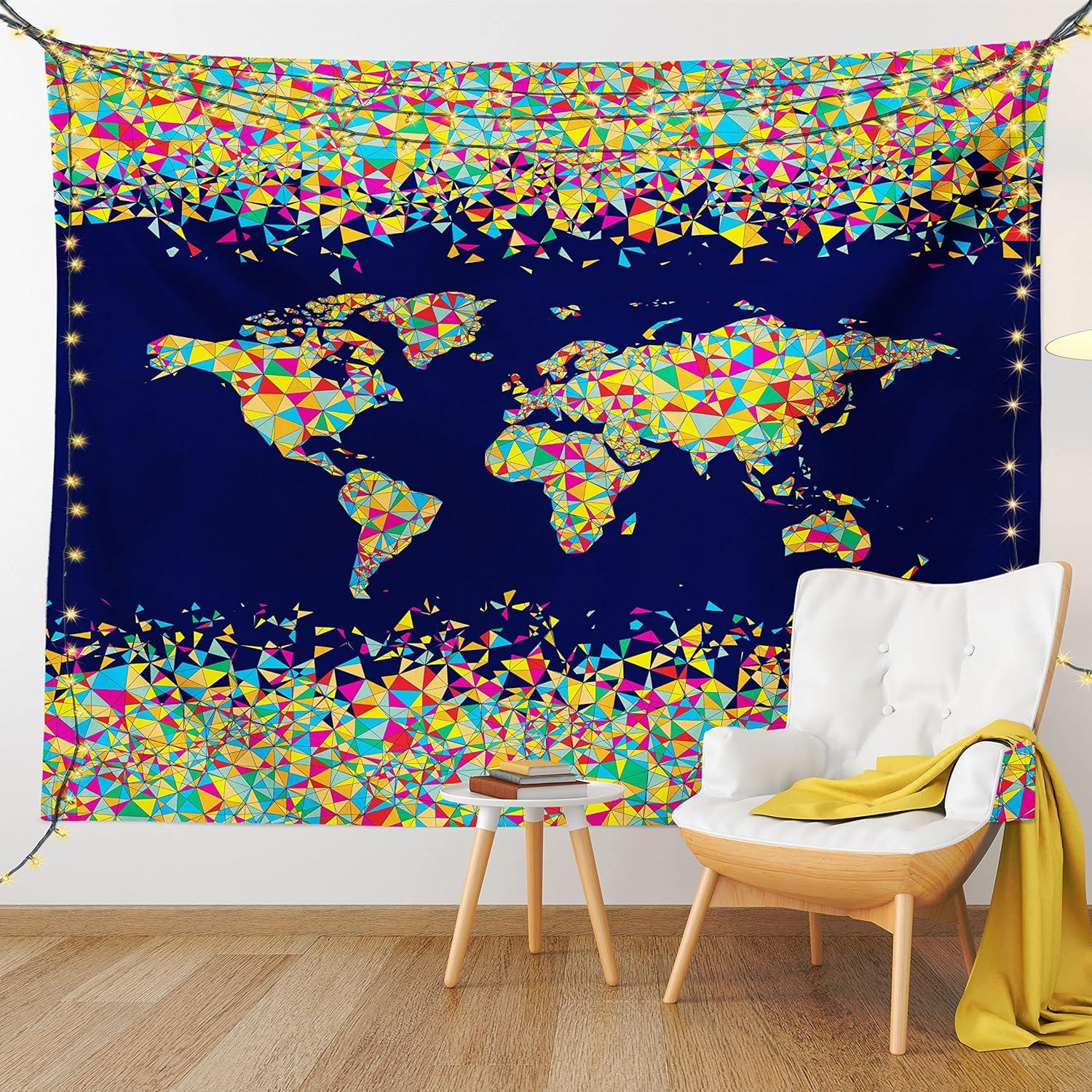 imageAmbesonne Rustic Tapestry Close Line of Poppy Petals Field Meadow Summer Holiday Sun Plant Floral Theme Wide Wall Hanging for Bedroom Living Room Dorm 60quot X 40quot Orange BrownDark Blue Yellow Blue