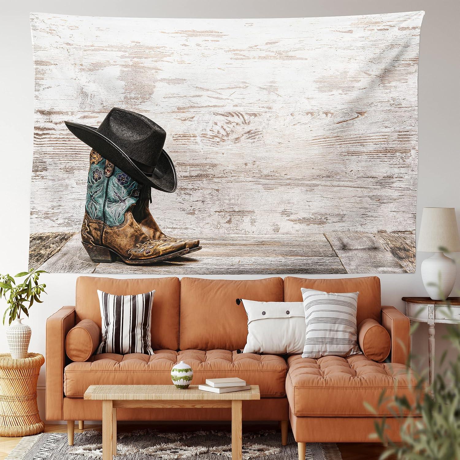 imageAmbesonne Rustic Tapestry Close Line of Poppy Petals Field Meadow Summer Holiday Sun Plant Floral Theme Wide Wall Hanging for Bedroom Living Room Dorm 60quot X 40quot Orange BrownBlack and Brown