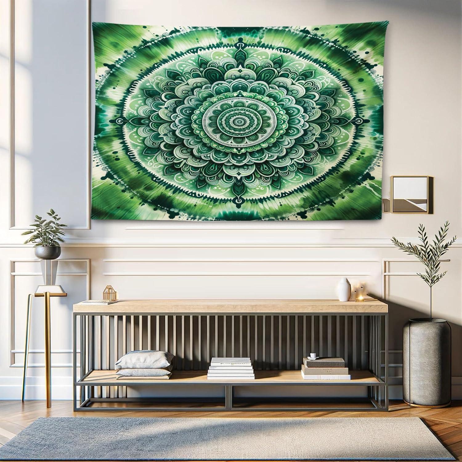 imageAmbesonne Rustic Tapestry Close Line of Poppy Petals Field Meadow Summer Holiday Sun Plant Floral Theme Wide Wall Hanging for Bedroom Living Room Dorm 60quot X 40quot Orange BrownEmerald and Green