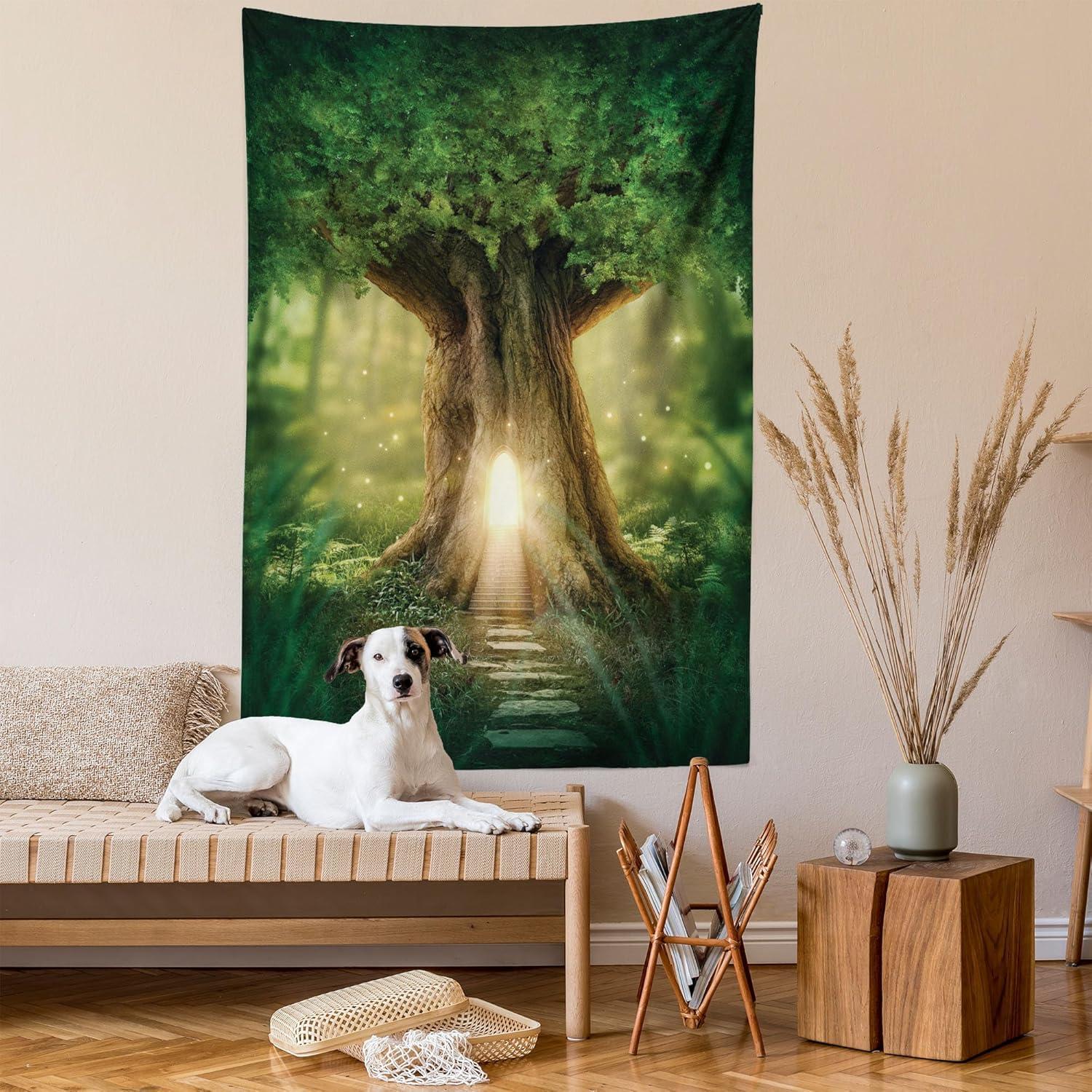 imageAmbesonne Rustic Tapestry Close Line of Poppy Petals Field Meadow Summer Holiday Sun Plant Floral Theme Wide Wall Hanging for Bedroom Living Room Dorm 60quot X 40quot Orange BrownBrown Yellow