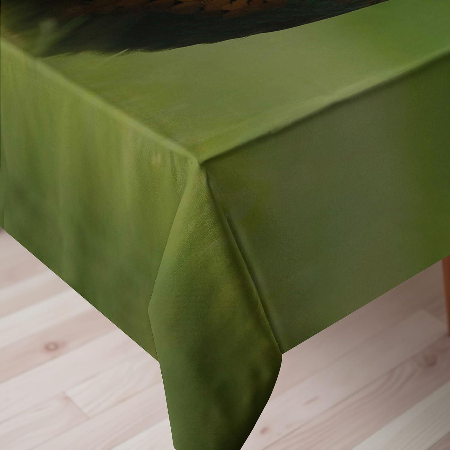 imageAmbesonne Tan and Brown Tablecloth Old Fashioned Check Plaid Pattern Scottish Tartan Inspired Geometric Design Rectangular Table Cover for Dining Room Kitchen Decor 52quot X 70quot Brown TanOrange Green