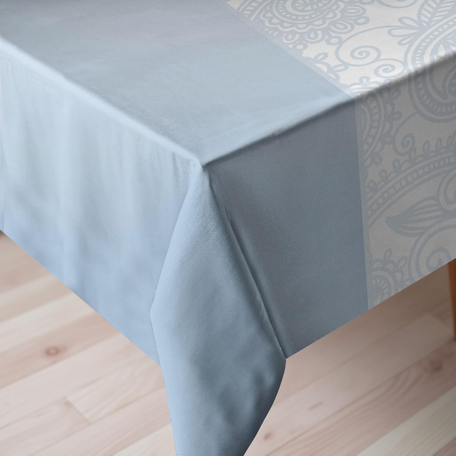 imageAmbesonne Tan and Brown Tablecloth Old Fashioned Check Plaid Pattern Scottish Tartan Inspired Geometric Design Rectangular Table Cover for Dining Room Kitchen Decor 52quot X 70quot Brown TanBlue Seafoam