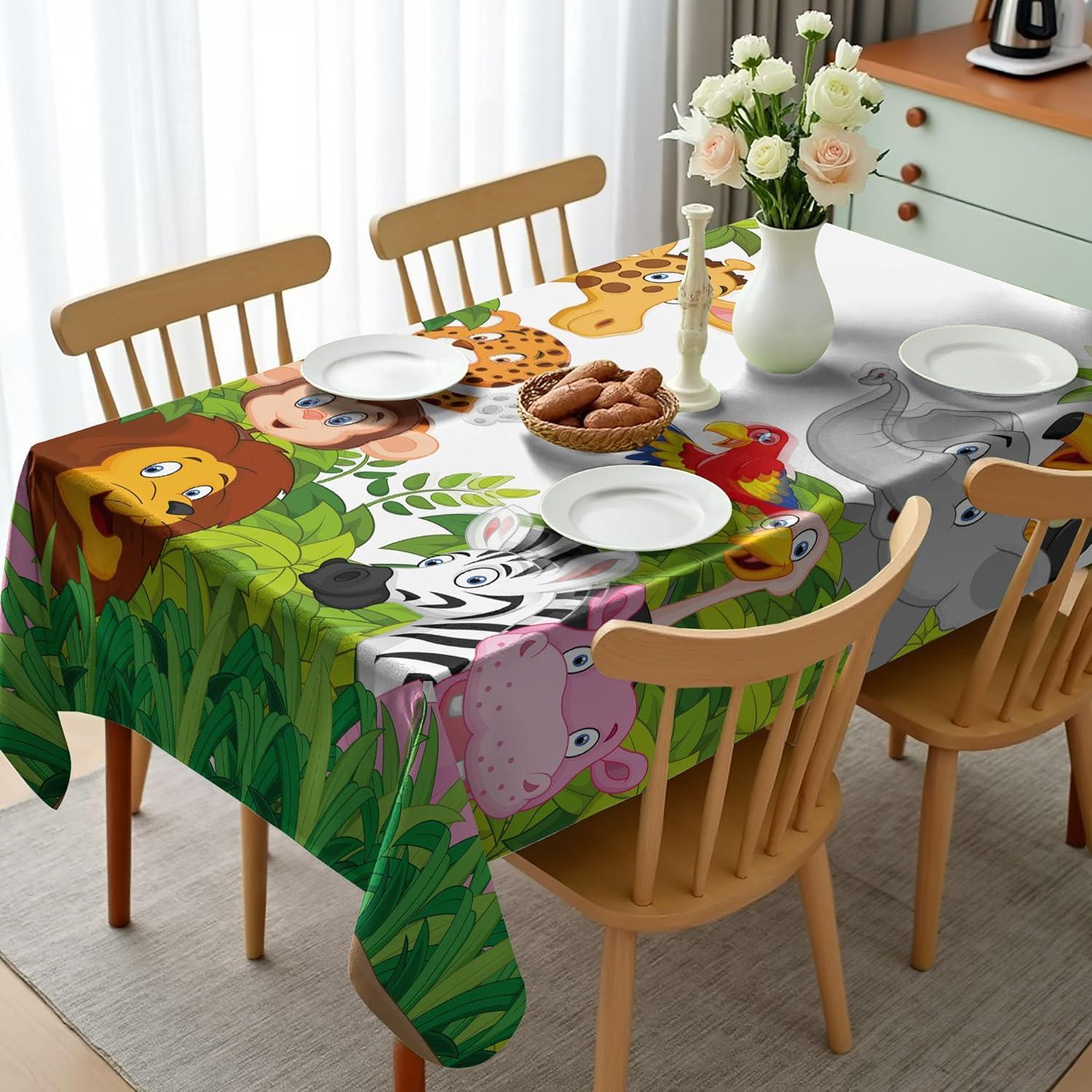 imageAmbesonne Tan and Brown Tablecloth Old Fashioned Check Plaid Pattern Scottish Tartan Inspired Geometric Design Rectangular Table Cover for Dining Room Kitchen Decor 52quot X 70quot Brown TanGreen White