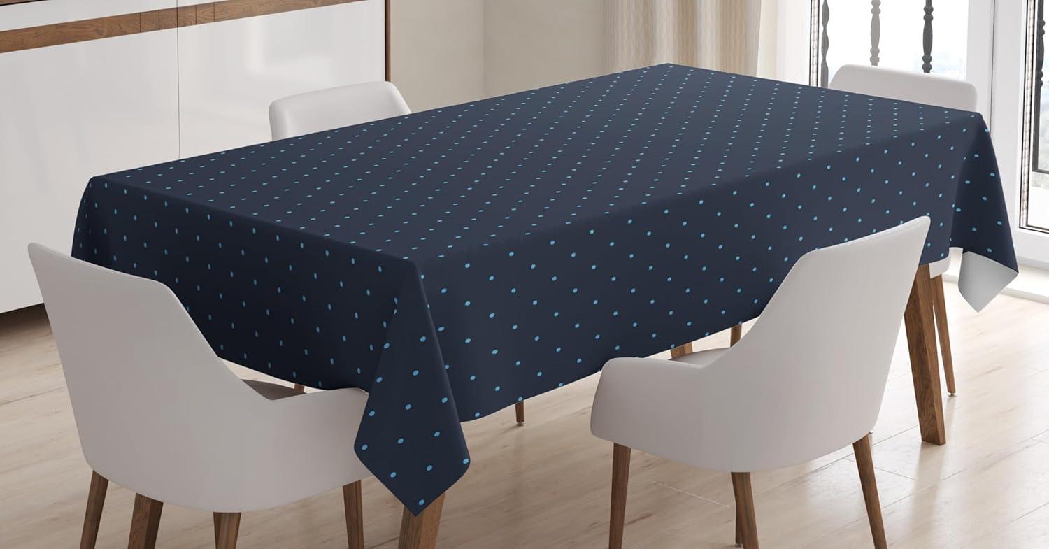 imageAmbesonne Tan and Brown Tablecloth Old Fashioned Check Plaid Pattern Scottish Tartan Inspired Geometric Design Rectangular Table Cover for Dining Room Kitchen Decor 52quot X 70quot Brown TanPale Blue