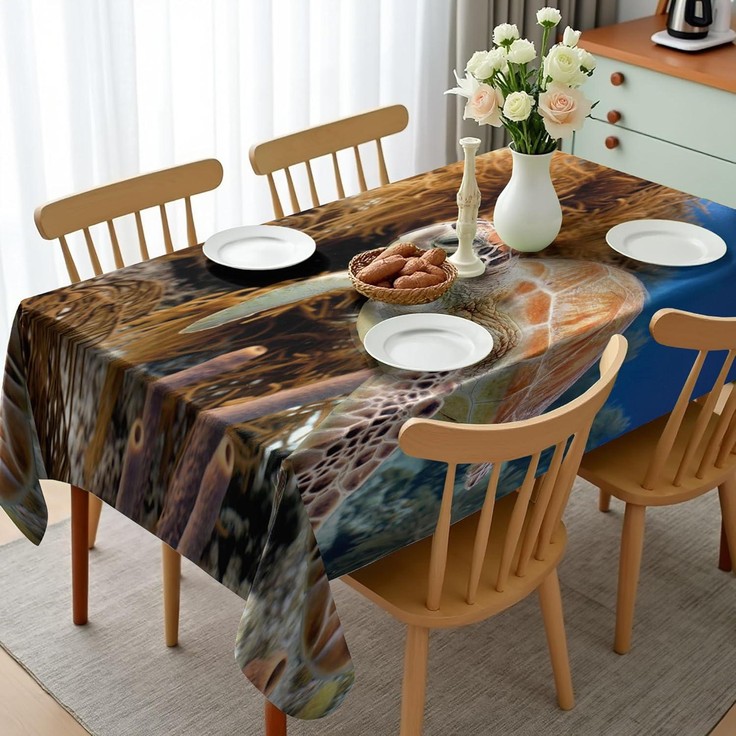 imageAmbesonne Tan and Brown Tablecloth Old Fashioned Check Plaid Pattern Scottish Tartan Inspired Geometric Design Rectangular Table Cover for Dining Room Kitchen Decor 52quot X 70quot Brown TanCoffee Brown