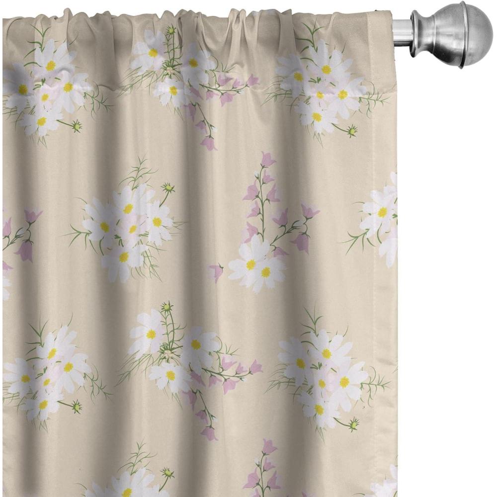 imageAmbesonne Eucalyptus Curtains Modern Themed Branches on Marble Print Abstarct and Neutral Swirls Window Treatments 2 Panel Set for Living Room Bedroom Pair of  28quot x 63quot Grey Teal and Sage GreenChampagne Mauve
