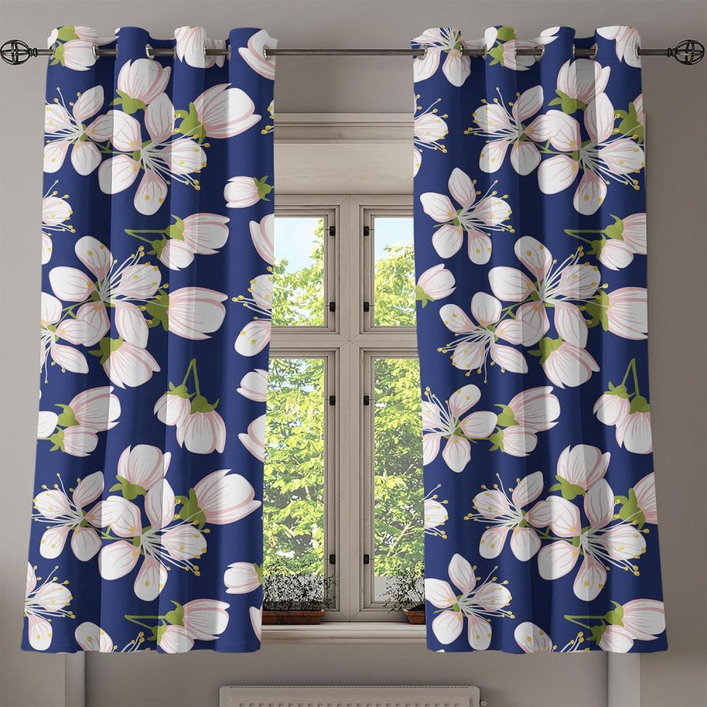 imageAmbesonne Moth Boho Grommet Curtain Neutral Chocolate Tones Wingy Animals with Cosmic Stars Moons and Stripes Print Decorative 2Panel Window Drapes for Bedroom Living Room 50quot x 72quot Sepia BeigeDark Violet and Soft Pink