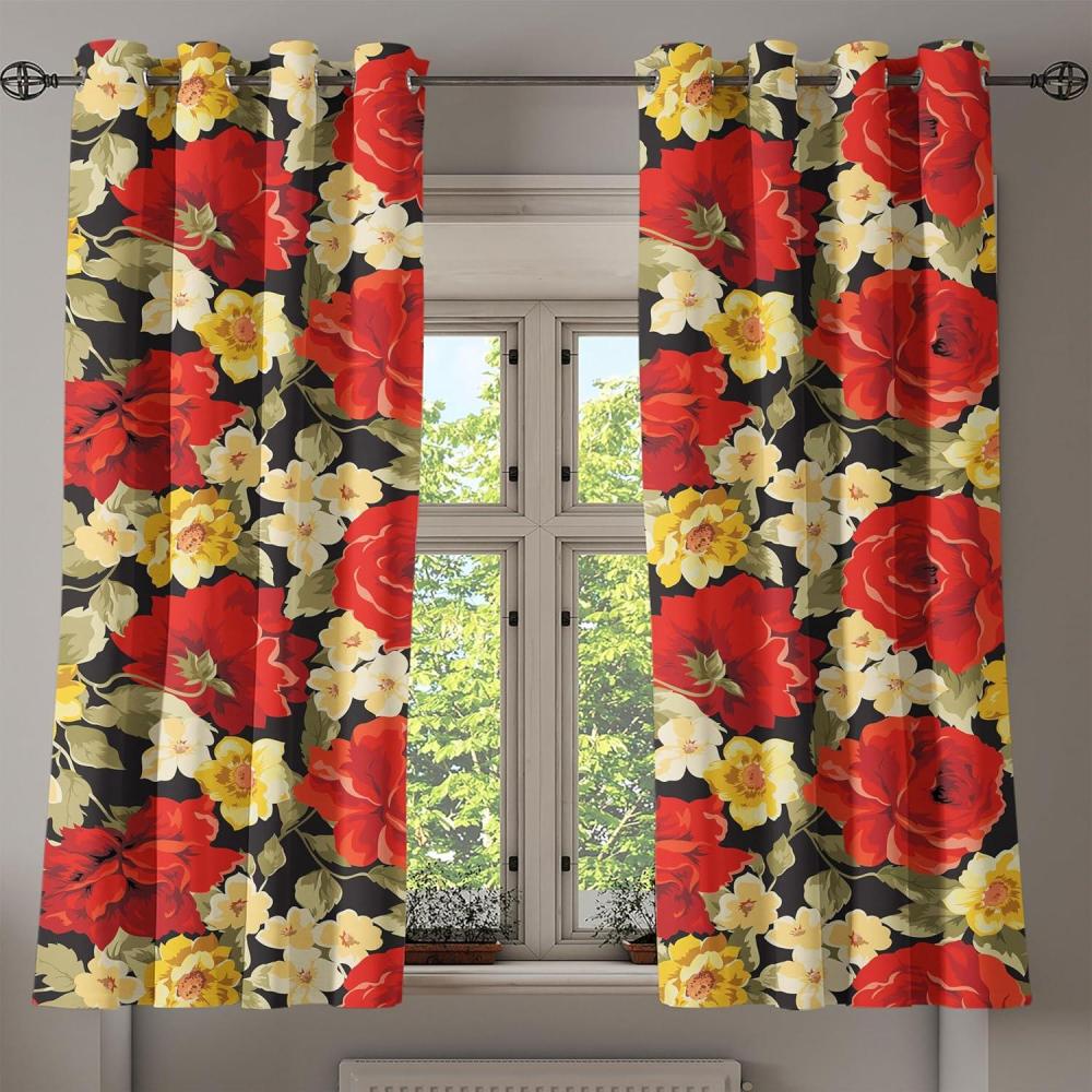 imageAmbesonne Moth Boho Grommet Curtain Neutral Chocolate Tones Wingy Animals with Cosmic Stars Moons and Stripes Print Decorative 2Panel Window Drapes for Bedroom Living Room 50quot x 72quot Sepia BeigeDark Orange and Slate Brown