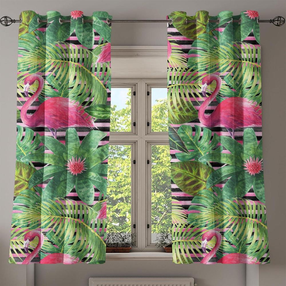 imageAmbesonne Moth Boho Grommet Curtain Neutral Chocolate Tones Wingy Animals with Cosmic Stars Moons and Stripes Print Decorative 2Panel Window Drapes for Bedroom Living Room 50quot x 72quot Sepia BeigeDark Coral and Peacock Green
