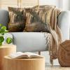 Ambesonne Animal Throw Pillow Cushion Cover, Fox Sleeping Funny Creature in Watercolor Art Design, Decorative Square Accent Pillow Case, 20″ X 20″, Apricot and White(Pale Yellow Green Orange)