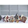 Ambesonne Animal Throw Pillow Cushion Cover, Fox Sleeping Funny Creature in Watercolor Art Design, Decorative Square Accent Pillow Case, 20″ X 20″, Apricot and White(Raspberry Dark Blue Amber)