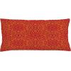 Ambesonne Animal Throw Pillow Cushion Cover, Fox Sleeping Funny Creature in Watercolor Art Design, Decorative Square Accent Pillow Case, 20″ X 20″, Apricot and White(Vermilion Apricot Maroon)