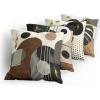 Ambesonne Animal Throw Pillow Cushion Cover, Fox Sleeping Funny Creature in Watercolor Art Design, Decorative Square Accent Pillow Case, 20″ X 20″, Apricot and White(Emerald Warm Taupe and Amber)