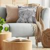 Ambesonne Animal Throw Pillow Cushion Cover, Fox Sleeping Funny Creature in Watercolor Art Design, Decorative Square Accent Pillow Case, 20″ X 20″, Apricot and White(Black Grey)