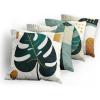 Ambesonne Animal Throw Pillow Cushion Cover, Fox Sleeping Funny Creature in Watercolor Art Design, Decorative Square Accent Pillow Case, 20″ X 20″, Apricot and White(Dark Teal Orange)