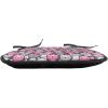 Ambesonne Black and White Chair Seating Cushion Set of 4, Vintage Floral Pattern Victorian Classic Royal Inspired New Modern Art, Anti-Slip Seat Padding for Kitchen & Patio, 16″x16″, White and Black(Pink Tan Lilac)