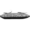 Ambesonne Black and White Chair Seating Cushion Set of 4, Vintage Floral Pattern Victorian Classic Royal Inspired New Modern Art, Anti-Slip Seat Padding for Kitchen & Patio, 16″x16″, White and Black(Grey Black)