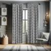 Ambesonne Bohemian Window Curtains Pack of 2, Feathers and Mandala Circles Boho Cultural Pattern with Striped Details, Lightweight Set with Rod Pocket, 4 Panels of – 28″ x 63″, Coral Teal and Ivory(White Black)