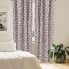 Ambesonne Boho Curtains, Simplistic Ethnic Look Botanical Ornaments as Stripes Neutral Tones, Window Treatments 2 Panel Set for Living Room Bedroom, Pair of – 28″ x 84″, Pale Khaki and Laurel Green(Mint Green)