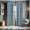 Ambesonne Boho Curtains, Simplistic Ethnic Look Botanical Ornaments as Stripes Neutral Tones, Window Treatments 2 Panel Set for Living Room Bedroom, Pair of – 28″ x 84″, Pale Khaki and Laurel Green(Teal Navy Tan)