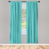 Ambesonne Boho Curtains, Simplistic Ethnic Look Botanical Ornaments as Stripes Neutral Tones, Window Treatments 2 Panel Set for Living Room Bedroom, Pair of – 28″ x 84″, Pale Khaki and Laurel Green(Blue Turquoise)