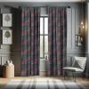 Ambesonne Boho Curtains, Simplistic Ethnic Look Botanical Ornaments as Stripes Neutral Tones, Window Treatments 2 Panel Set for Living Room Bedroom, Pair of – 28″ x 84″, Pale Khaki and Laurel Green(Coral Blue)