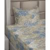 Ambesonne Butterflies Sheet Set, Watercolor Design Branches Spring Life on Neutral Colored Backdrop, Fitted and Flat Sheet with Pillowcases Bedding Accent 4 Piece Set, Queen, Pale Grey Sepia Blush(Avocado Green Cobalt Blue)