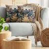 Ambesonne Classic Decorative Throw Pillow Case Pack of 2, Extravagant Hall with Oceanic and Neutral Color Details Room View Print, Couch Bedroom Living Room Cushion Cover, 18″, Coconut and Sea Blue(Sand Brown Multicolor)