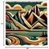 Ambesonne Classic Shower Curtain, Hedonistic Pampered Room in Muted Tones Neutral Colors Rich Ornament, Cloth Fabric Bathroom Decor Set with Hooks, 69″ W x 84″ L, Coconut and Off White(Orange Almond Green)